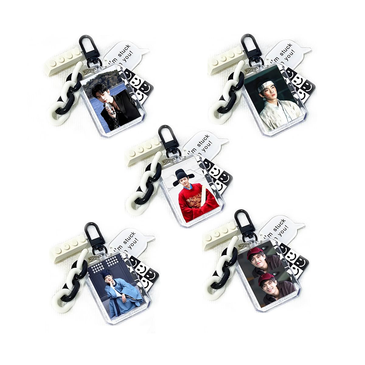 肖戦 バッグチャーム キーホルダー4点セット 肖戦 バッグチャーム